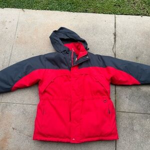 Winter Maxam Mountain Jacket. Fleece lined Down filled. Size junior XXL 18/20